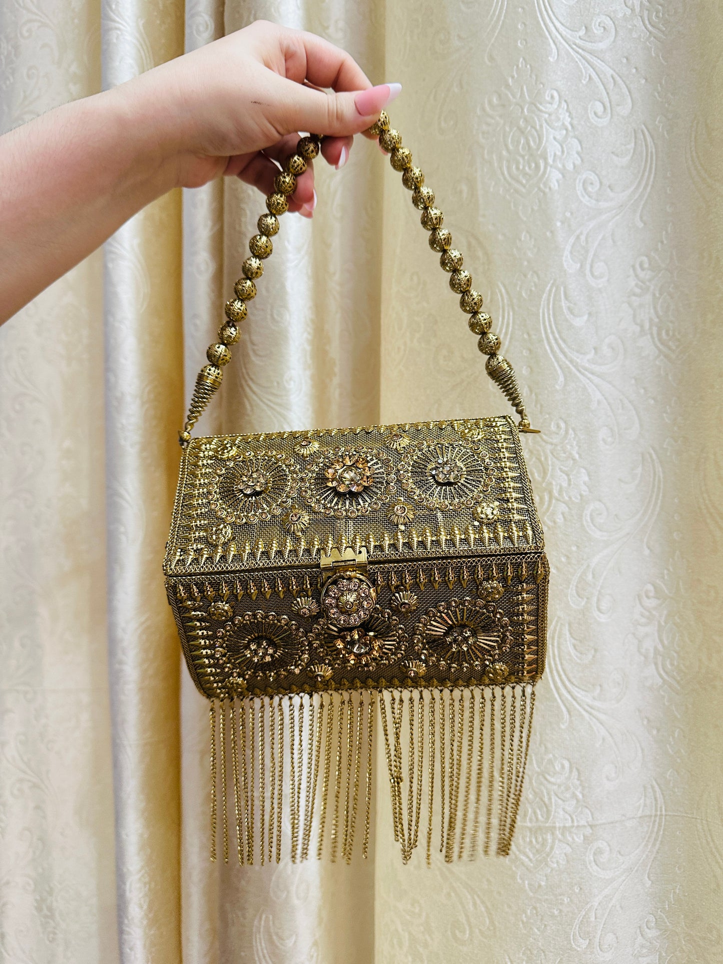 Elara metal Indian clutch