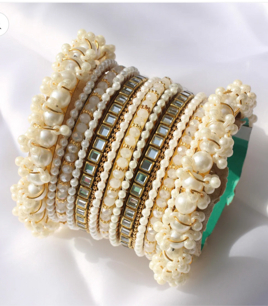 Bangle set -1- offwhite