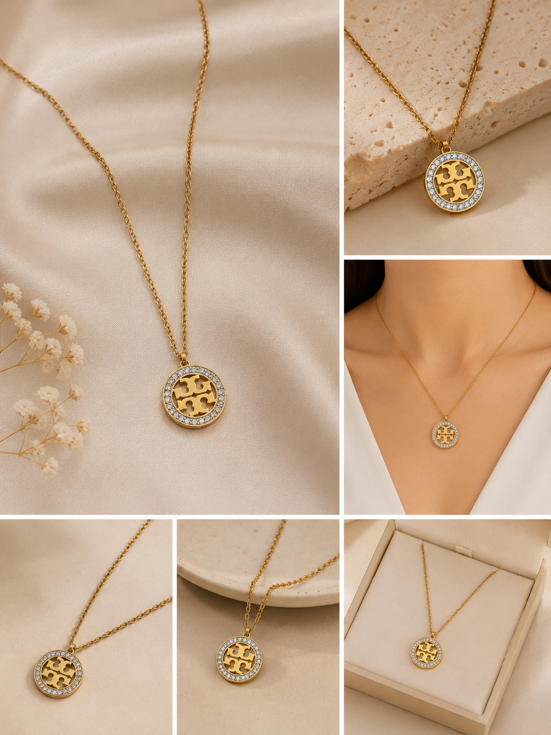 Celestia Medallion Necklac