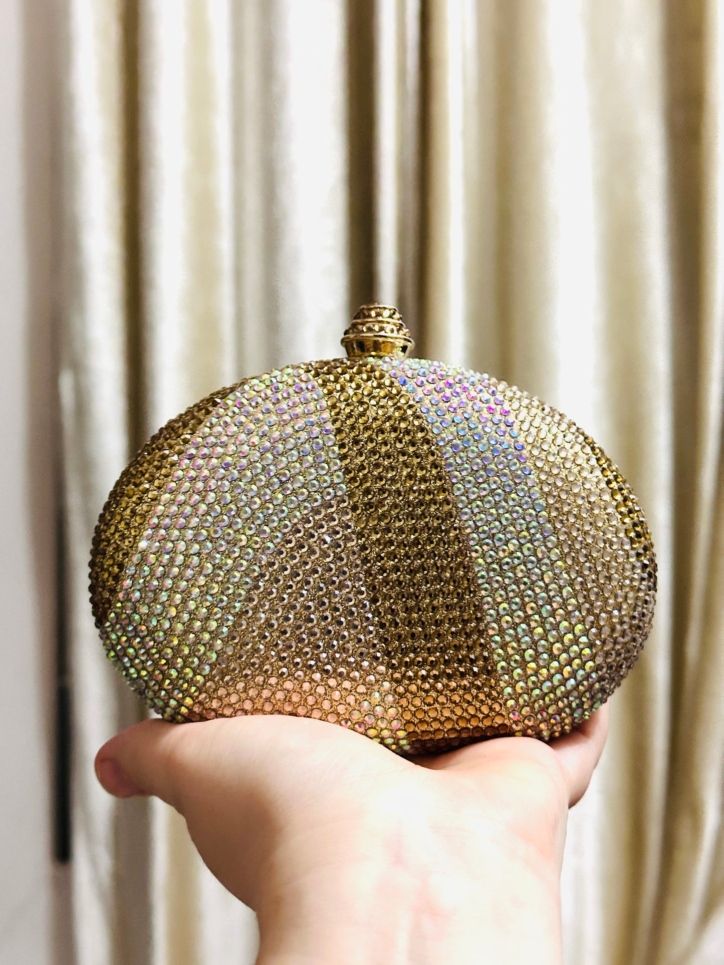 Glamorous Swaroski clutch
