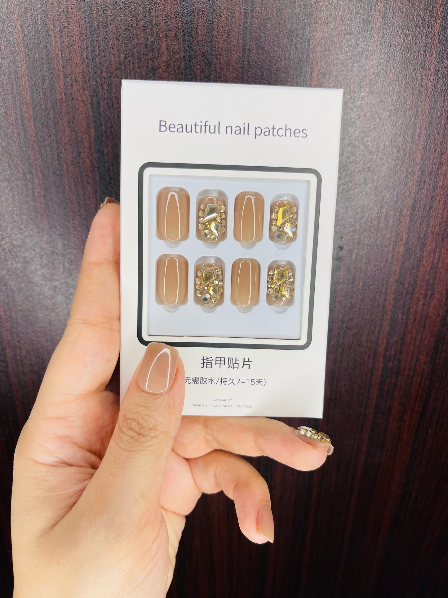 Nail deal ( 3 pack of nails ) (24 nail in each pack ) free application kit