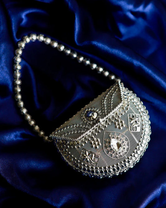 Clutch silver