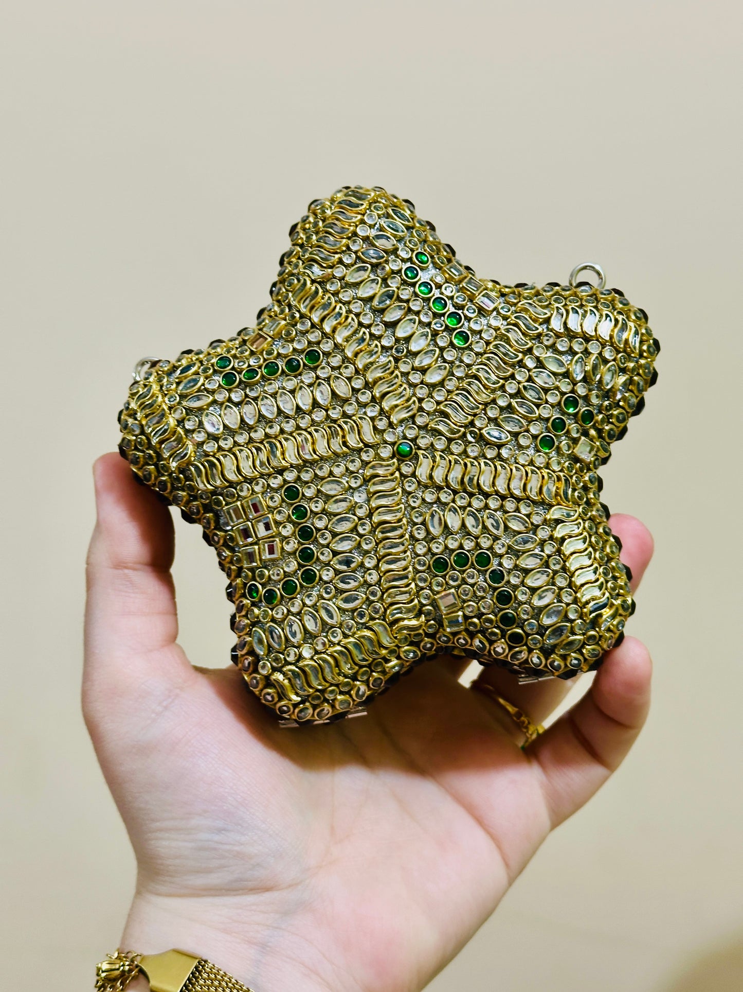Star kundan clutch