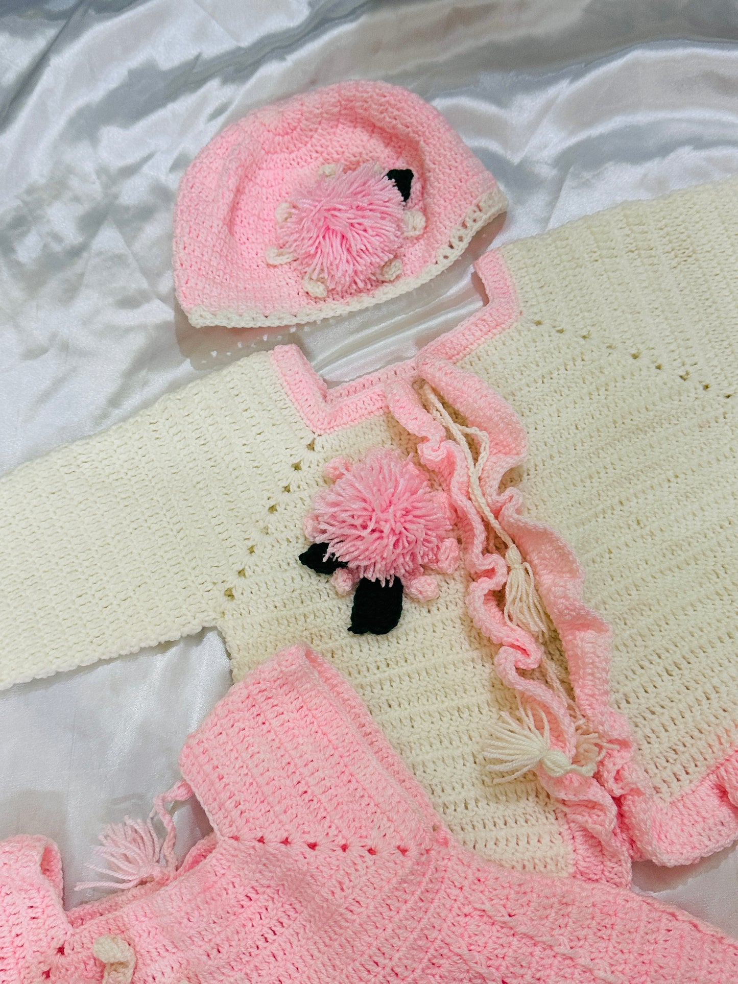Pink frock set