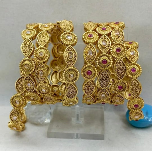 Bangles red colour available only