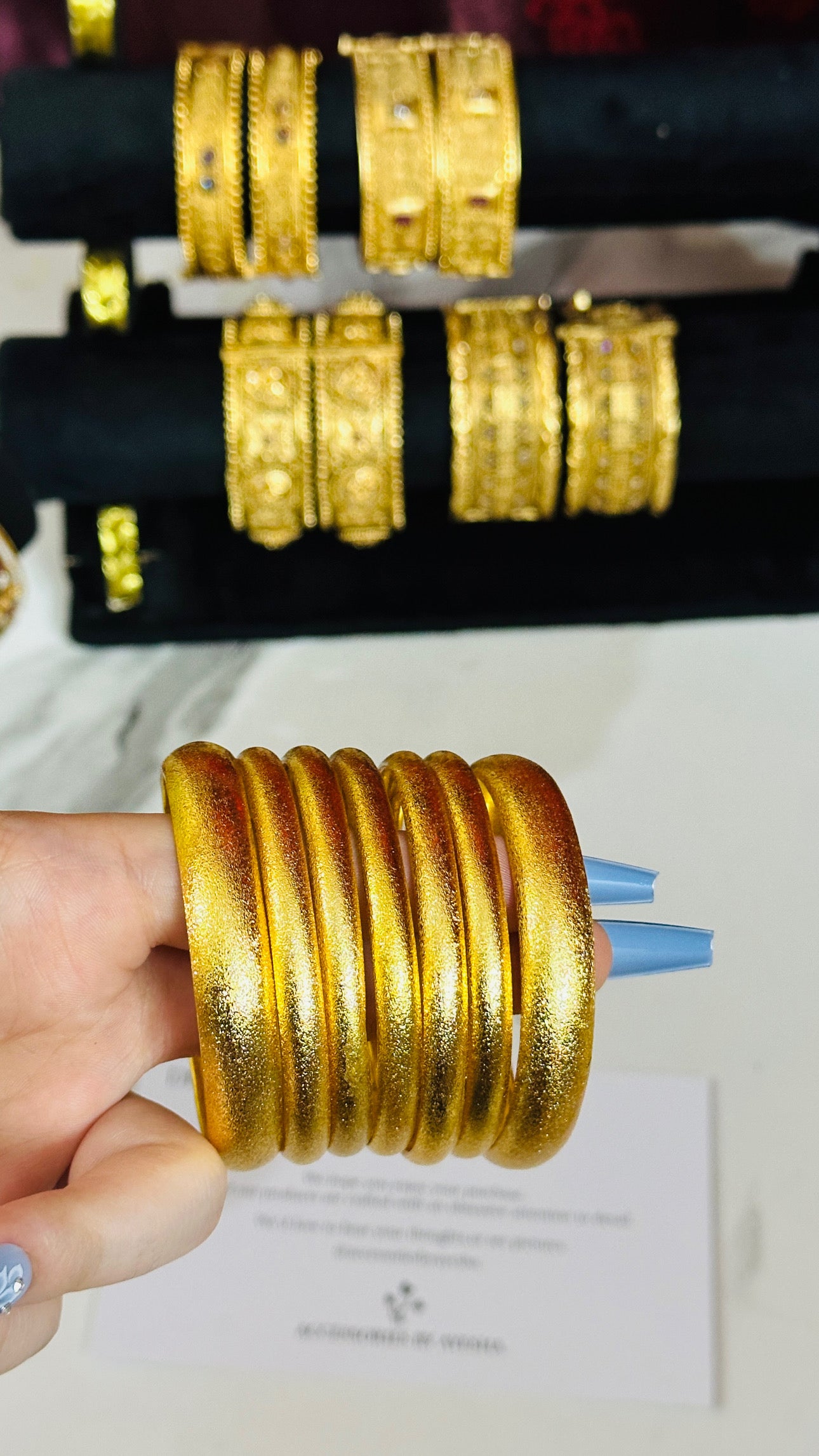 Premium Gold bangles Set (6pcs)