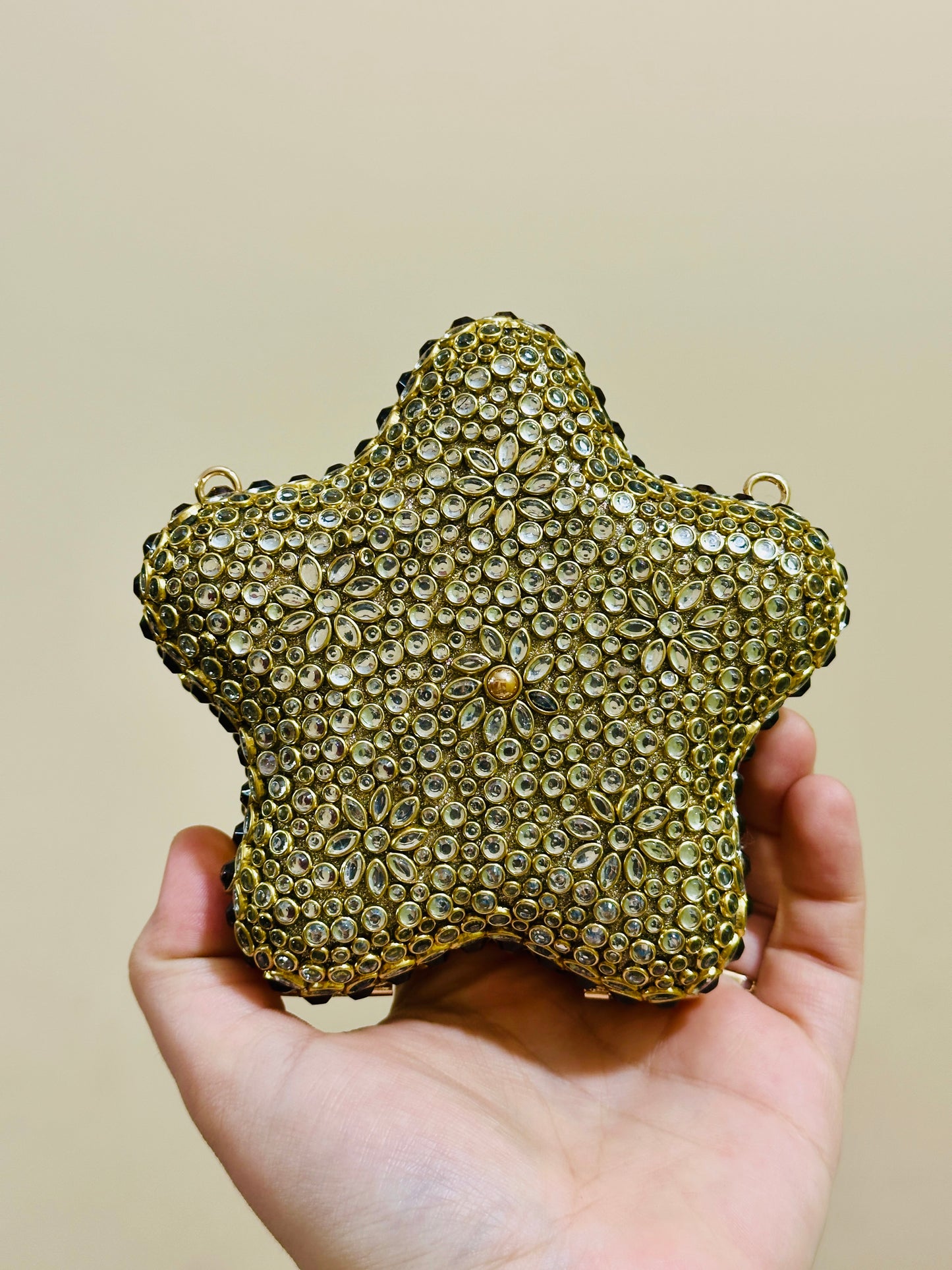 Star clutch kundan
