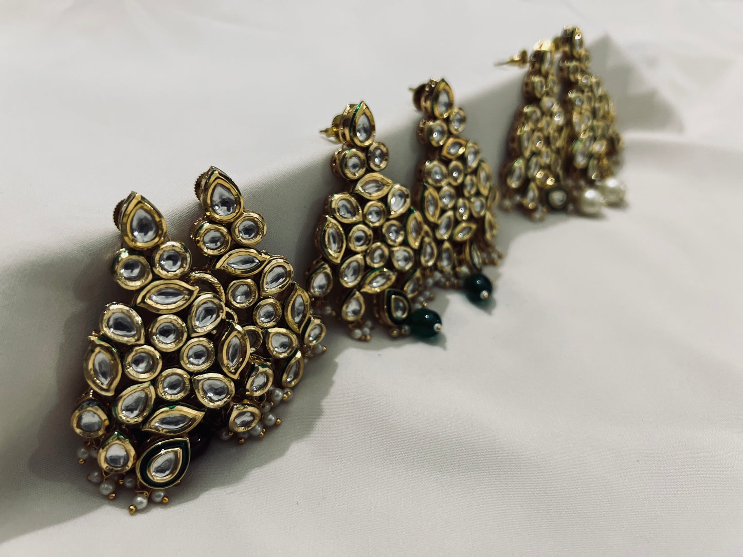 Kundan earrings