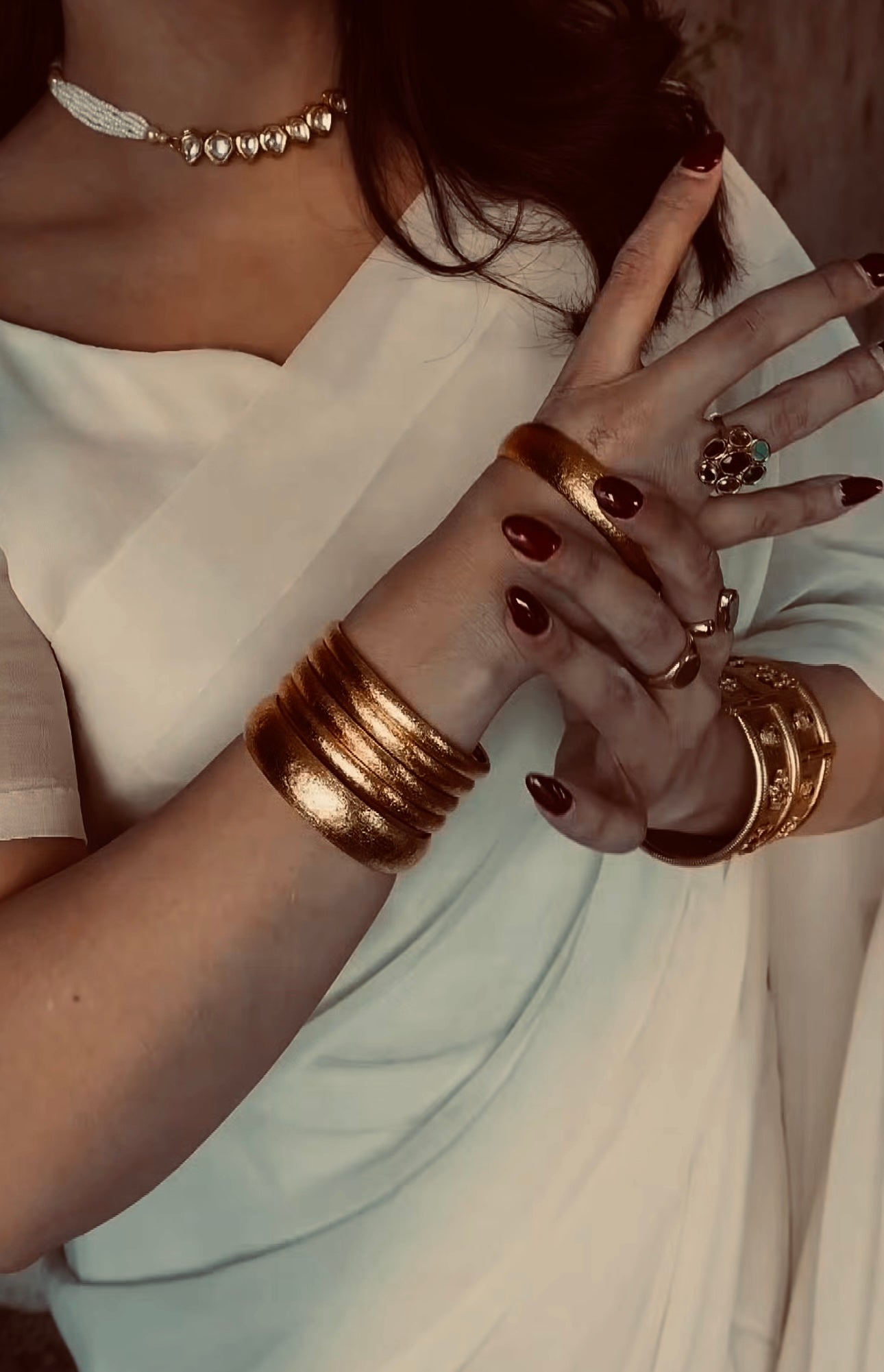 Premium Gold bangles Set (6pcs)