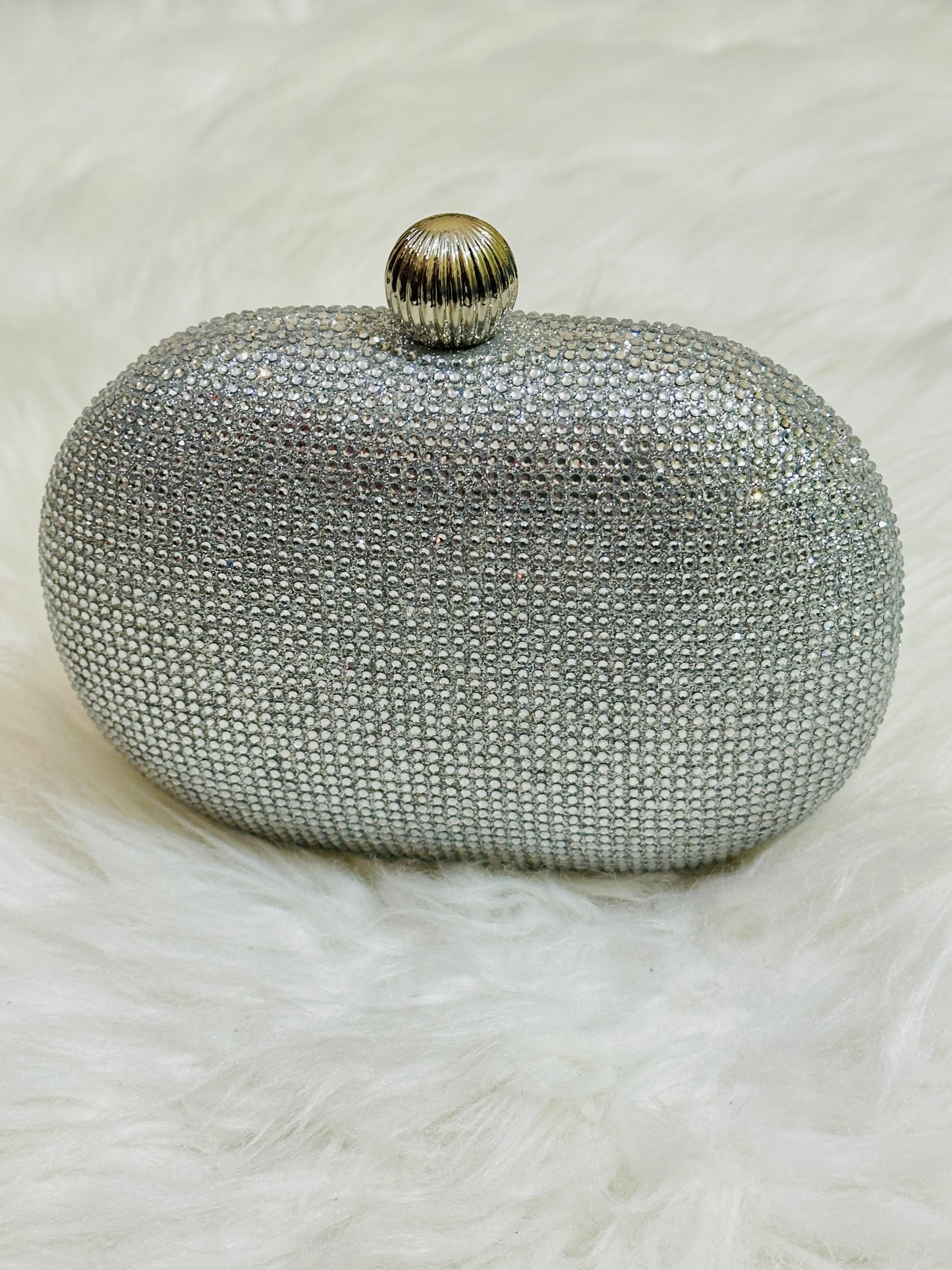 Scarlet Luxe Clutch
