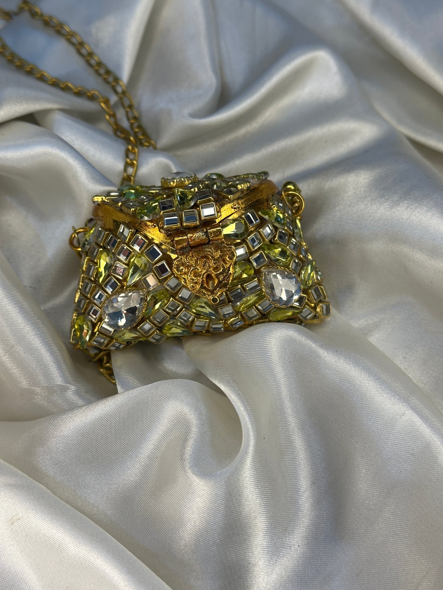 Golden Moonlight Clutch