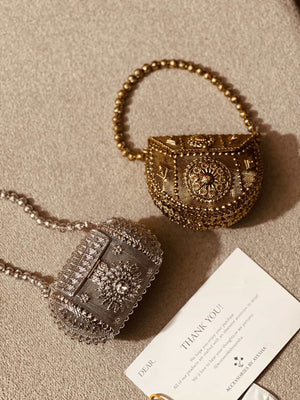 MINAL Handcrafted Metal Purse
