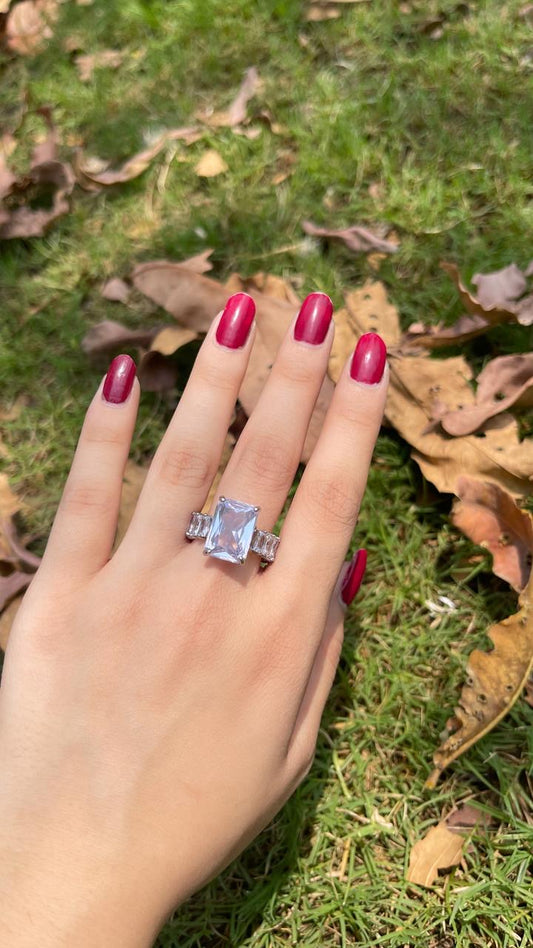 Crystal ring