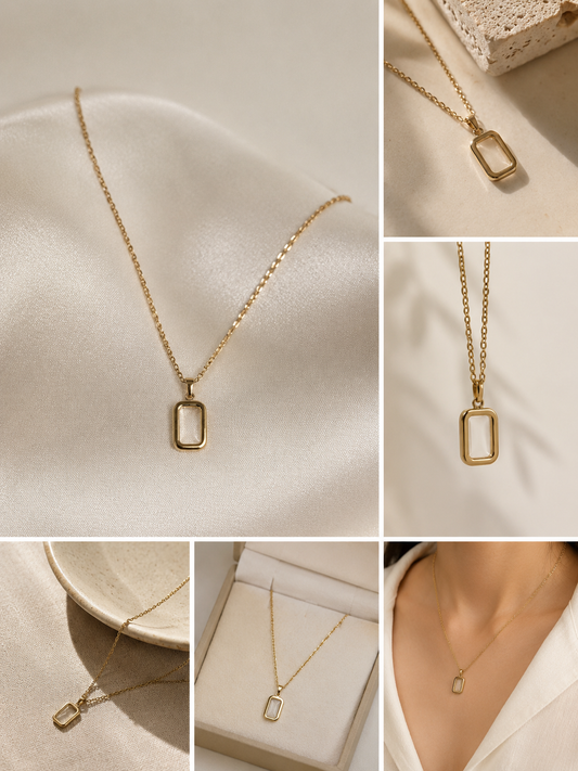 Auréa Frame Necklace