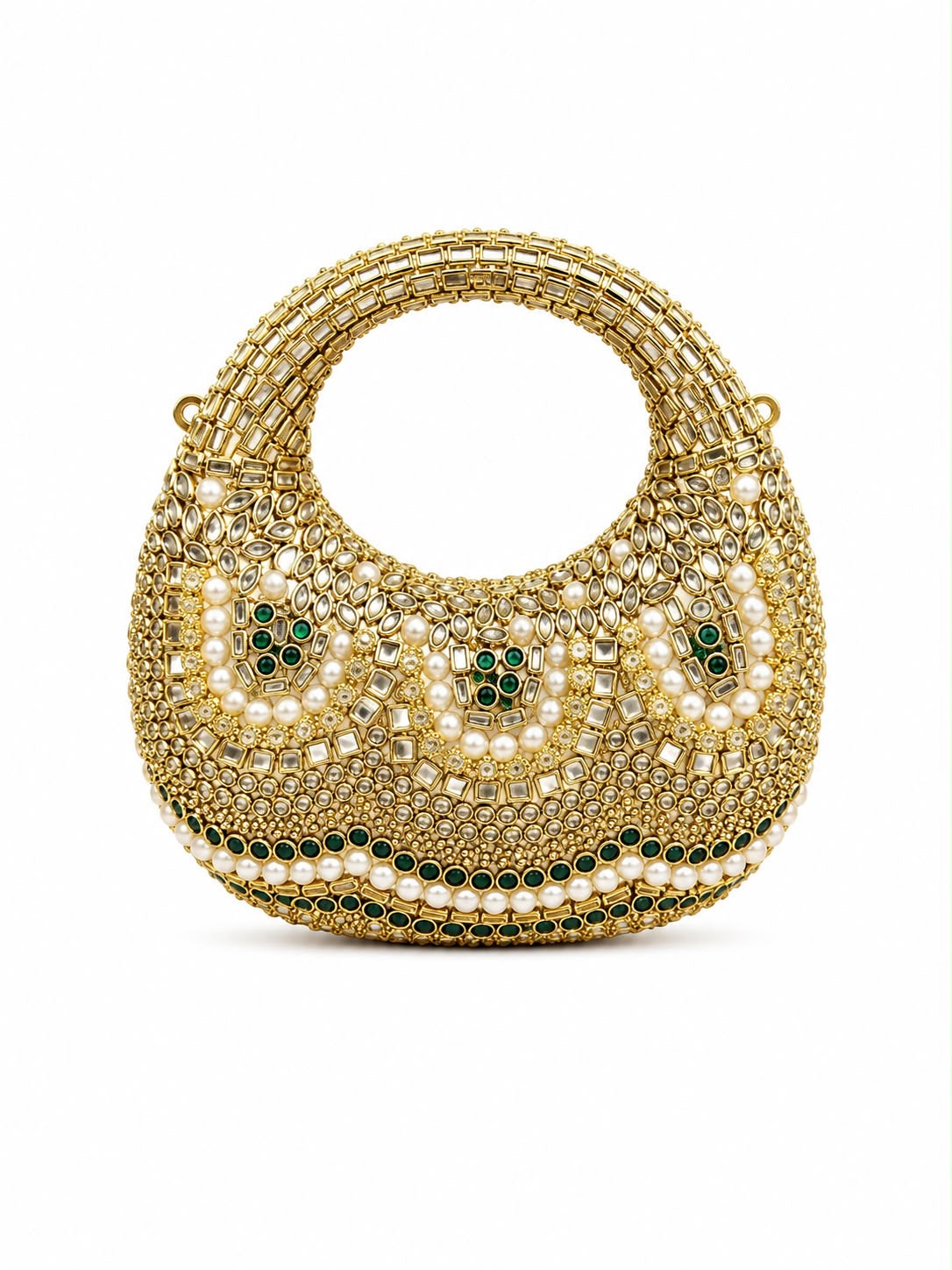 Emerald Harmony Clutch