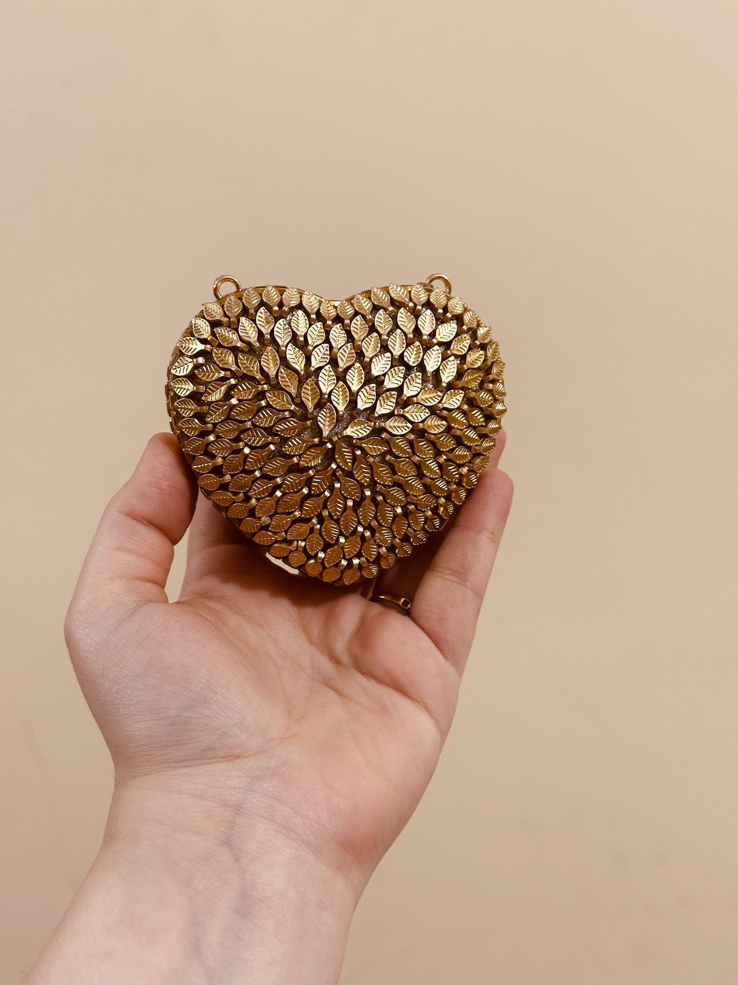 Mini kundan heart