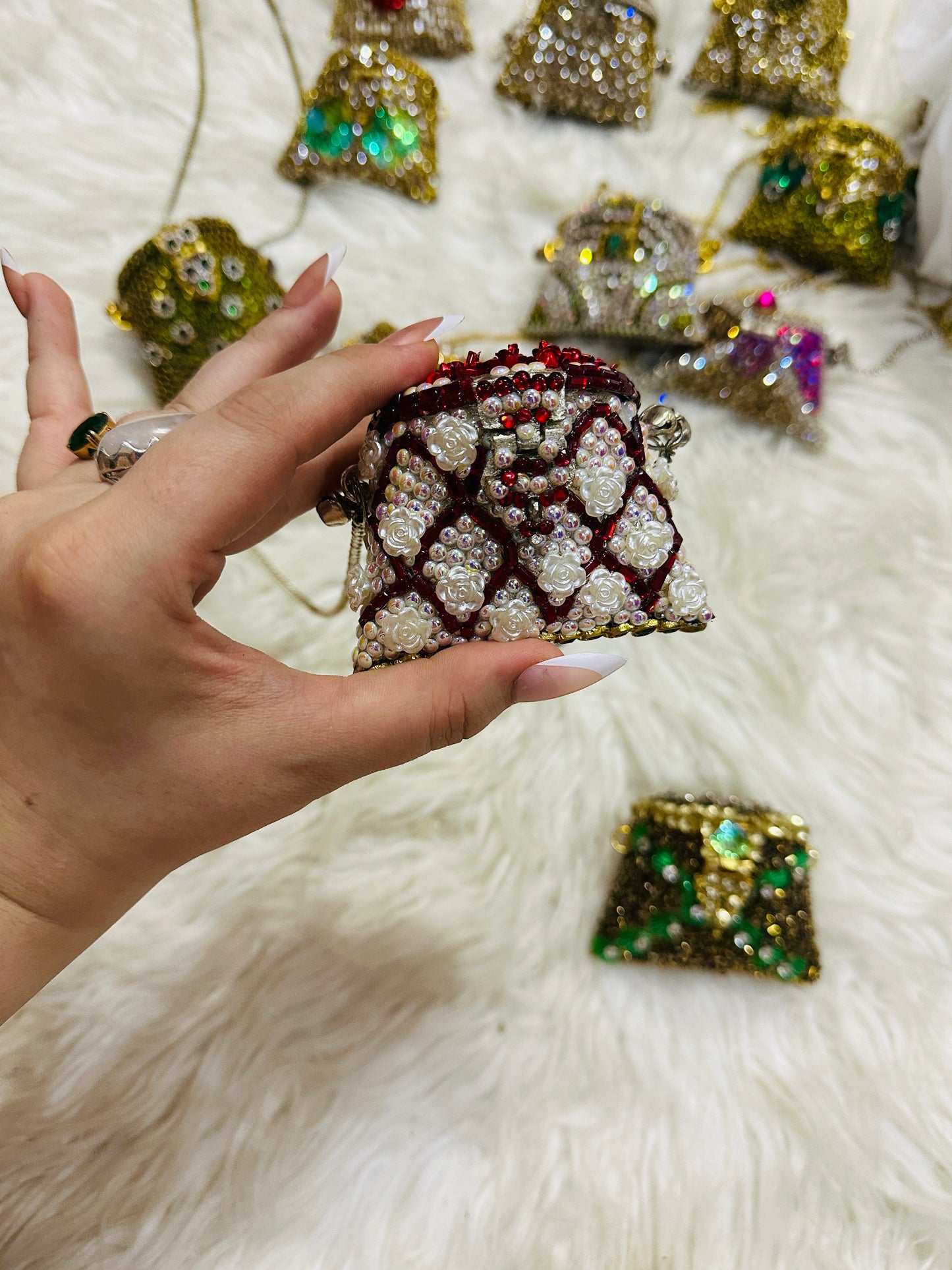 Mini coin clutch