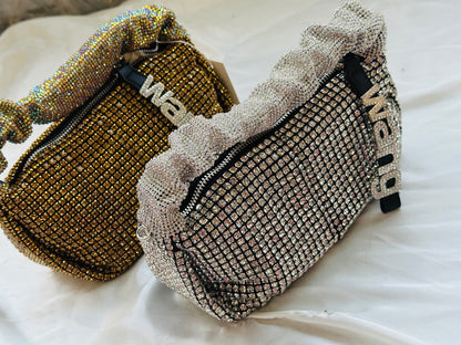 Black bold wang purses premium quality