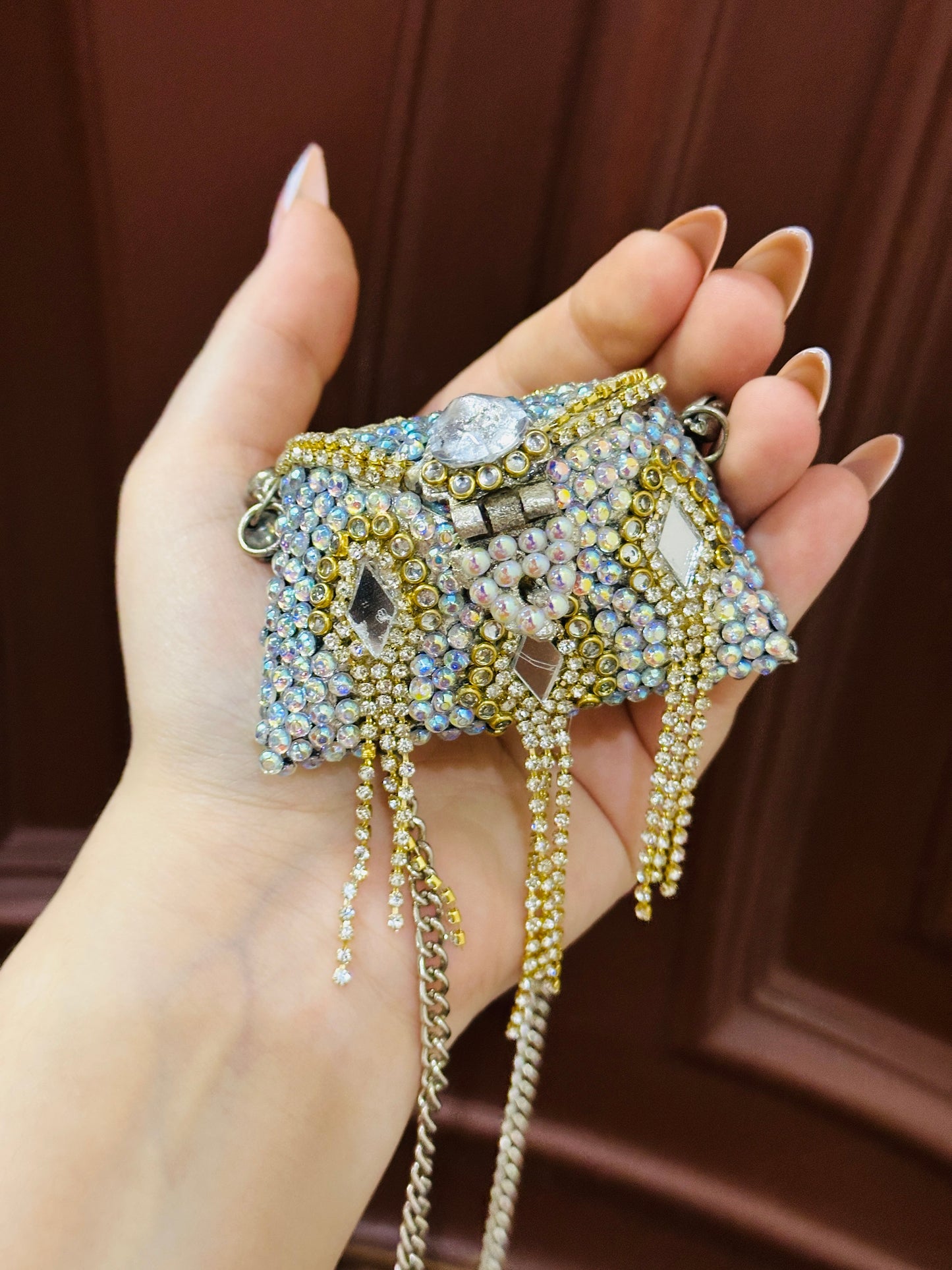 Mini fancy clutch