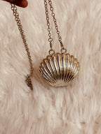 SILVER SHELL CLUTCH ( kindly do online payment to confirm your order
