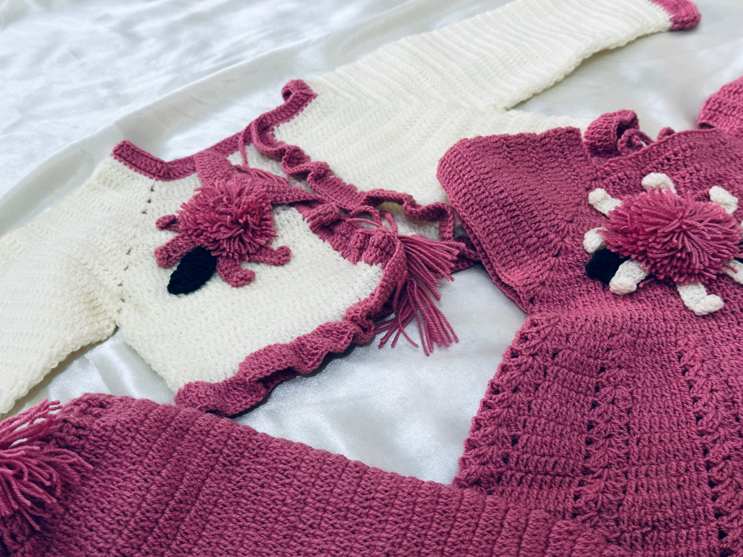 Girls frock set 5 pcs set