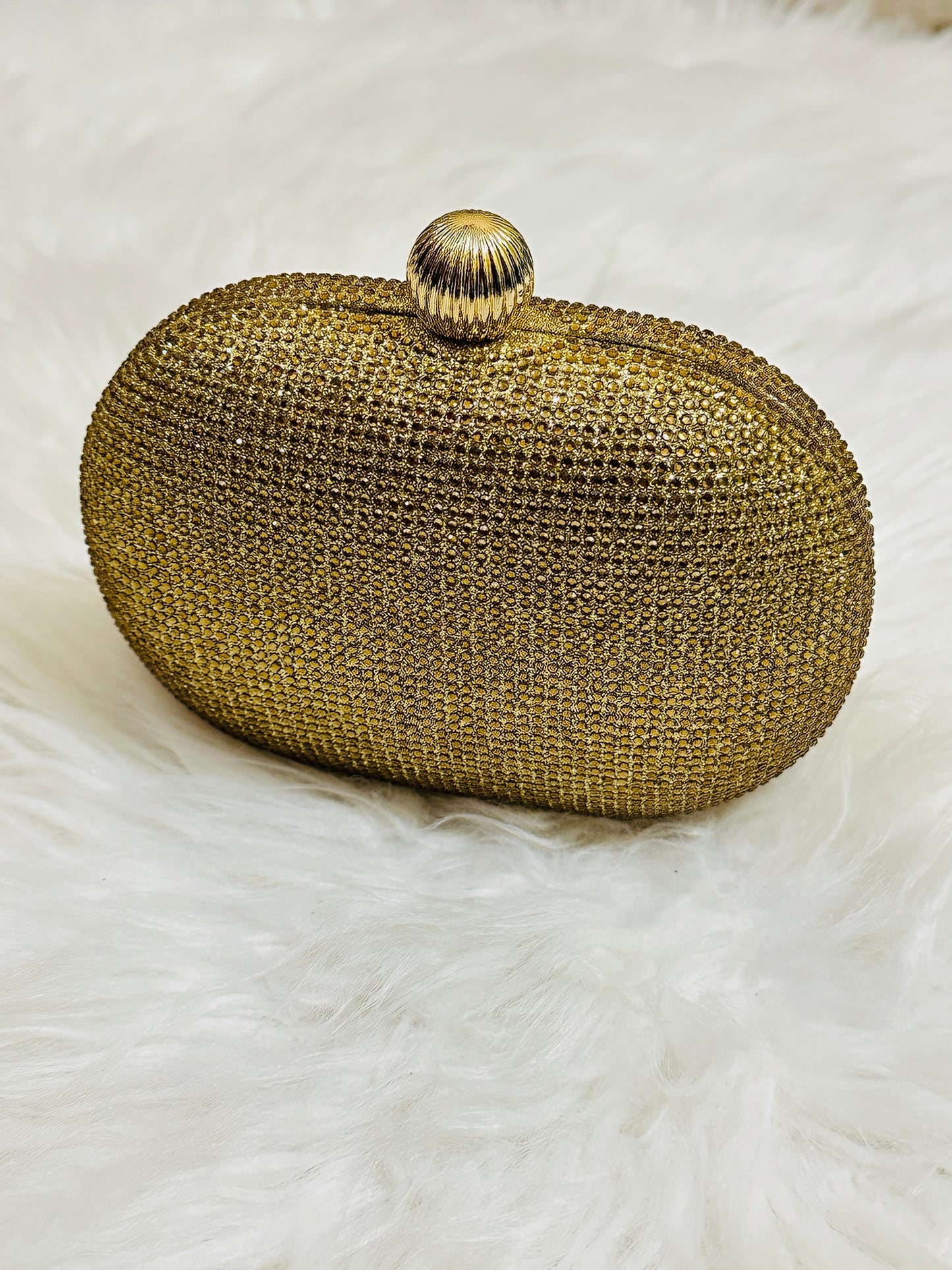 Scarlet Luxe Clutch