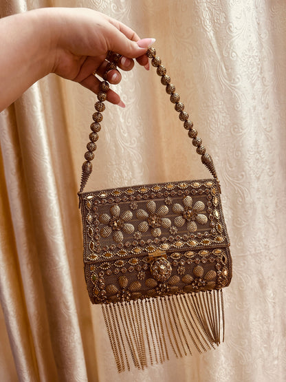 *noor Antique Clutch