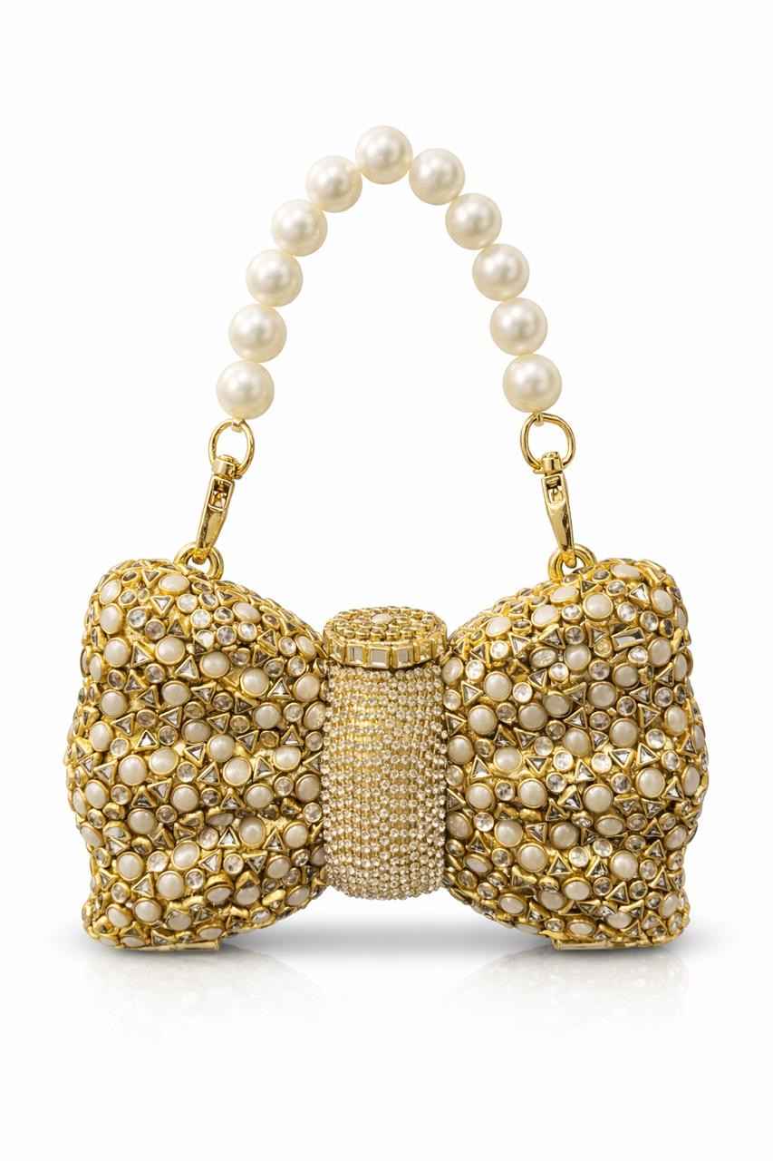 Royal Crystal Bow Bag