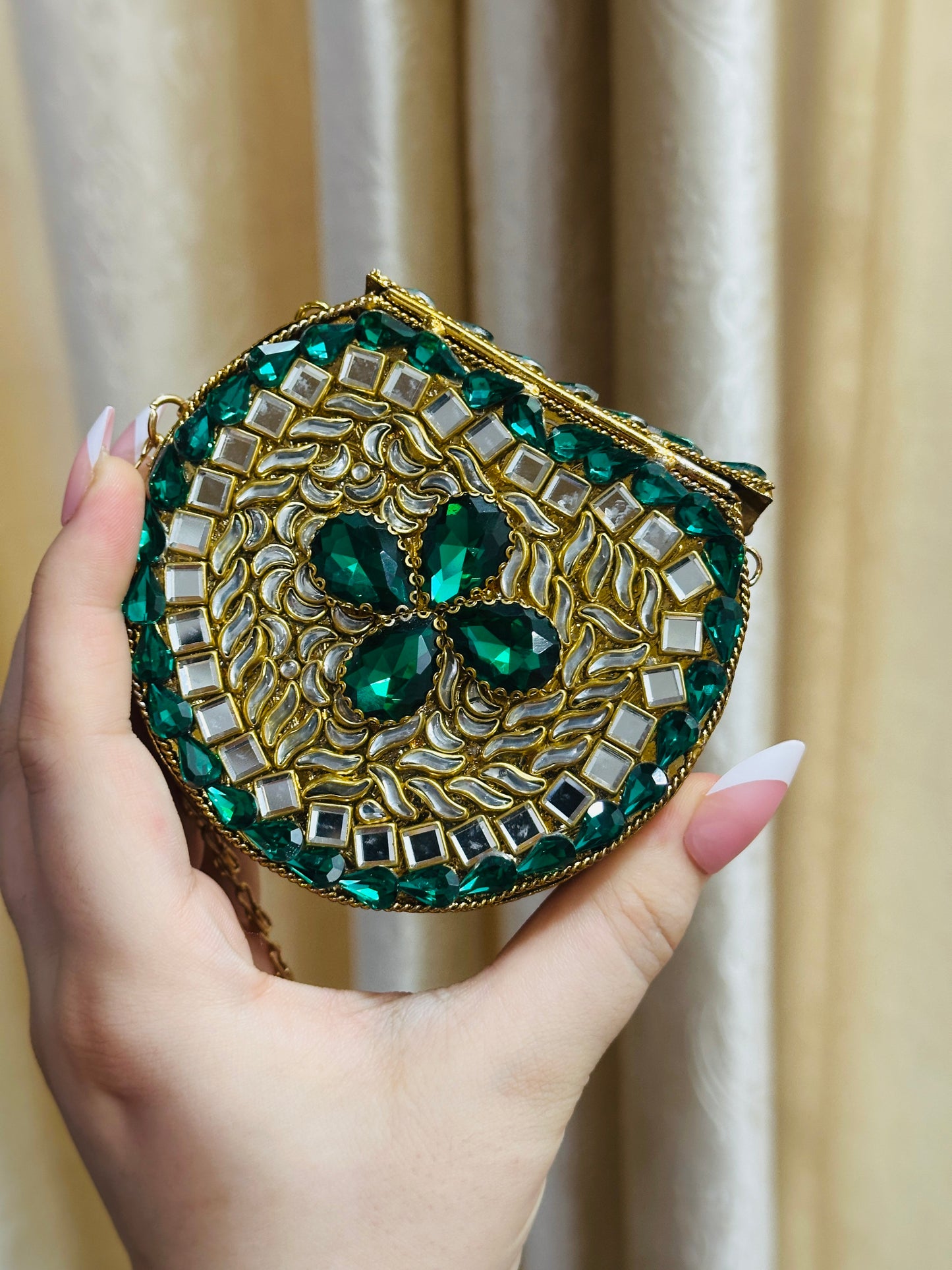 Crimson Crown Clutch