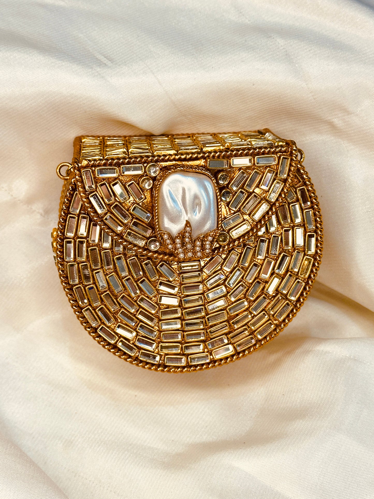 Kundan mini clutch