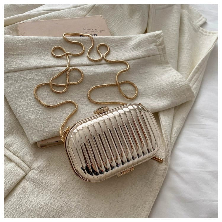 Luxury Metallic Mini Clutch