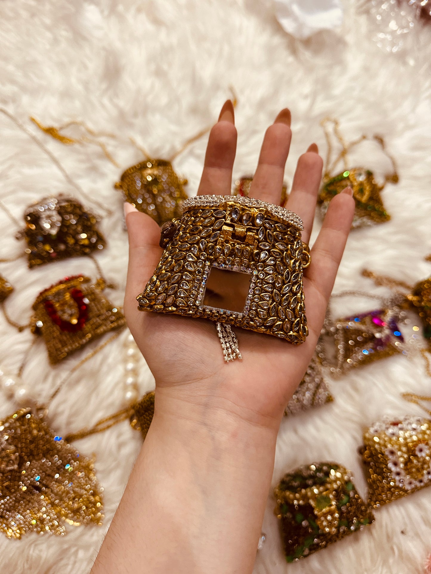 Moonlight clutch