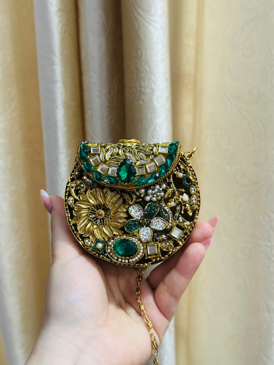 Crimson Crown Clutch