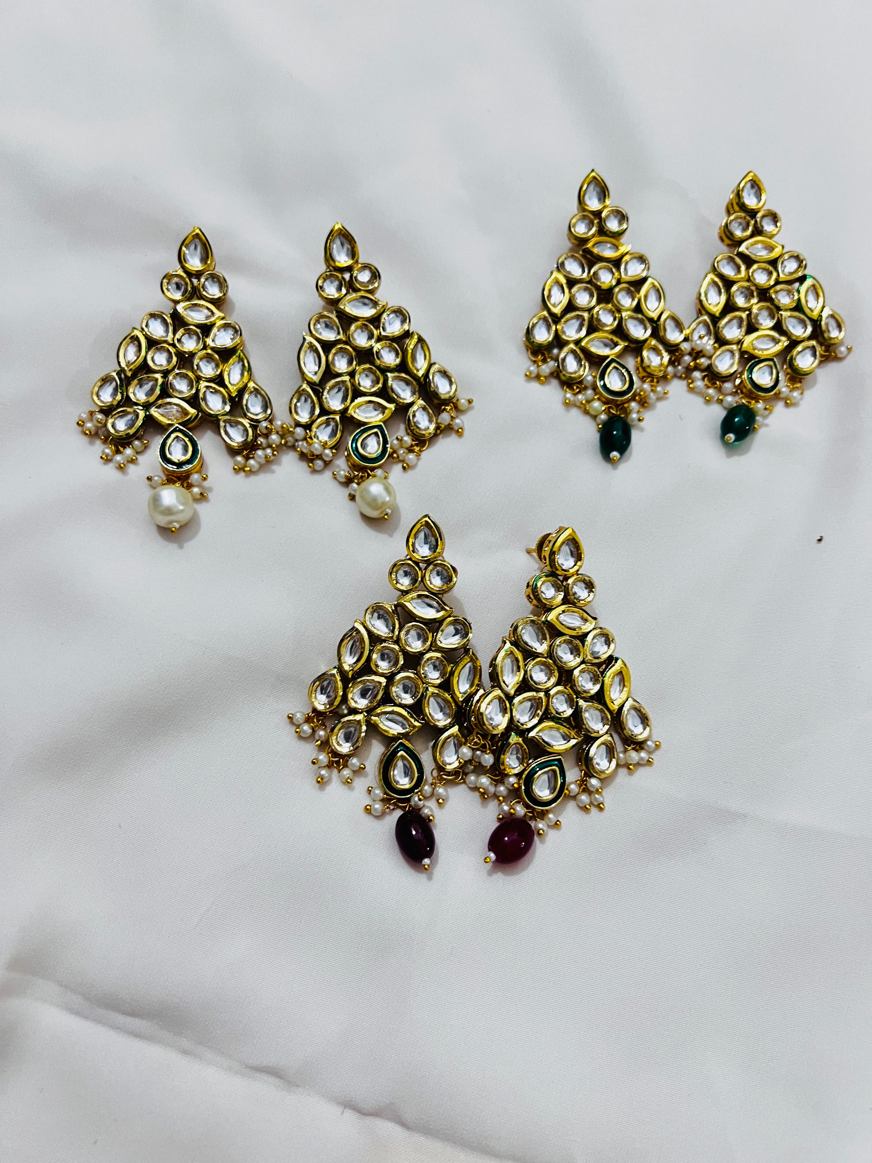 Kundan earrings