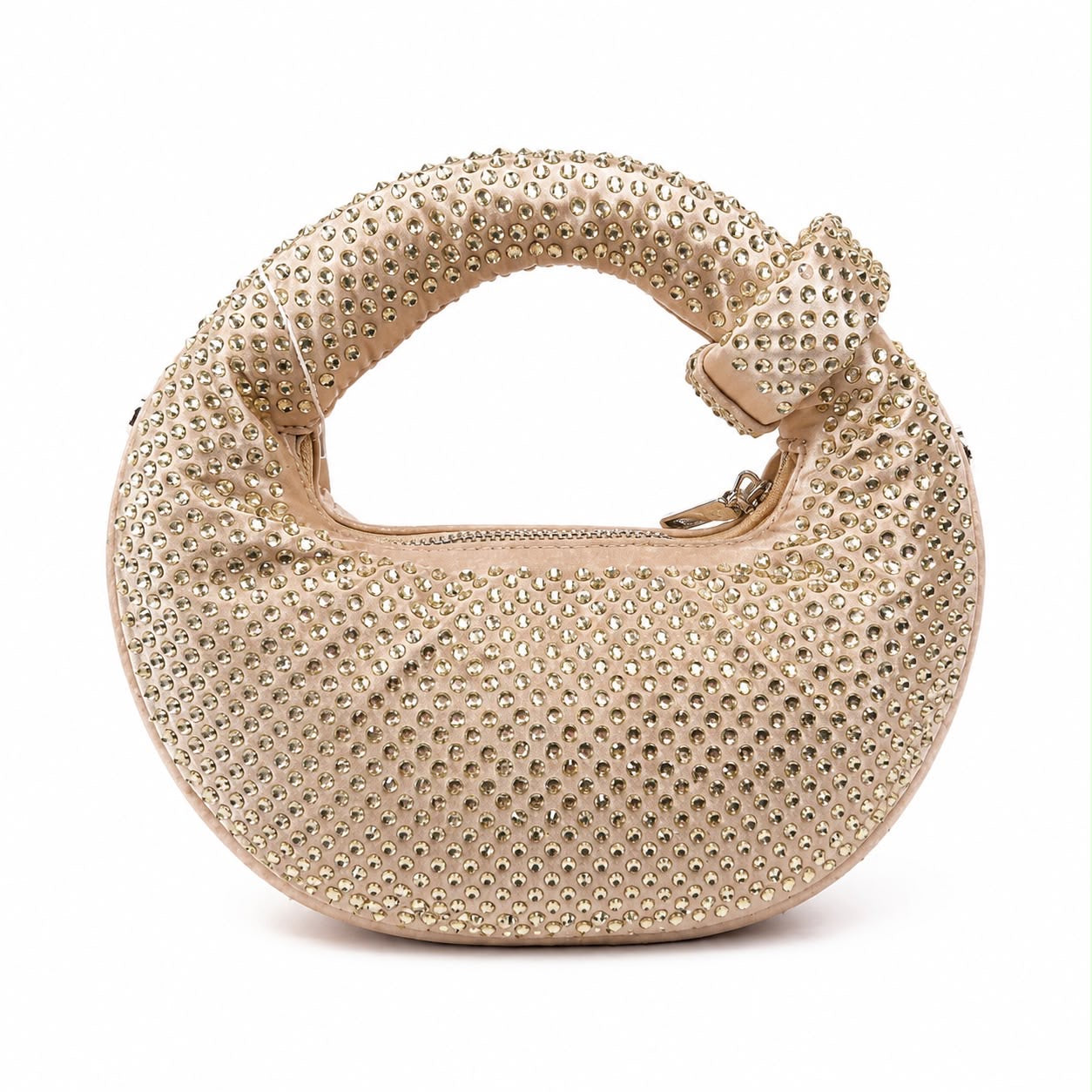Ruby Knot Crystal Shoulder Bag