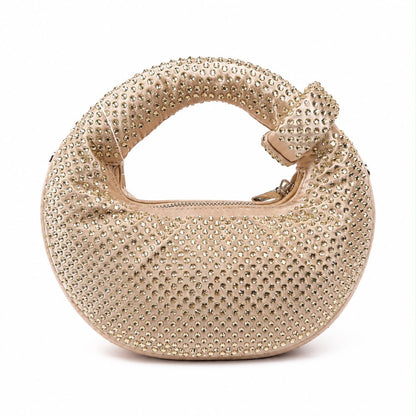 Ruby Knot Crystal Shoulder Bag