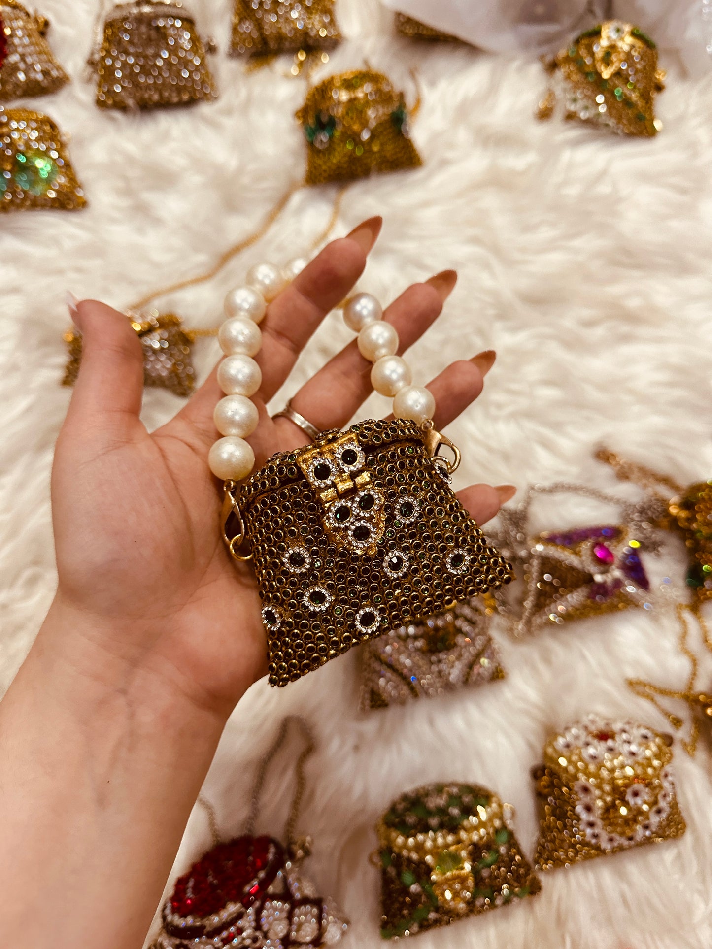 Pearl mini bag