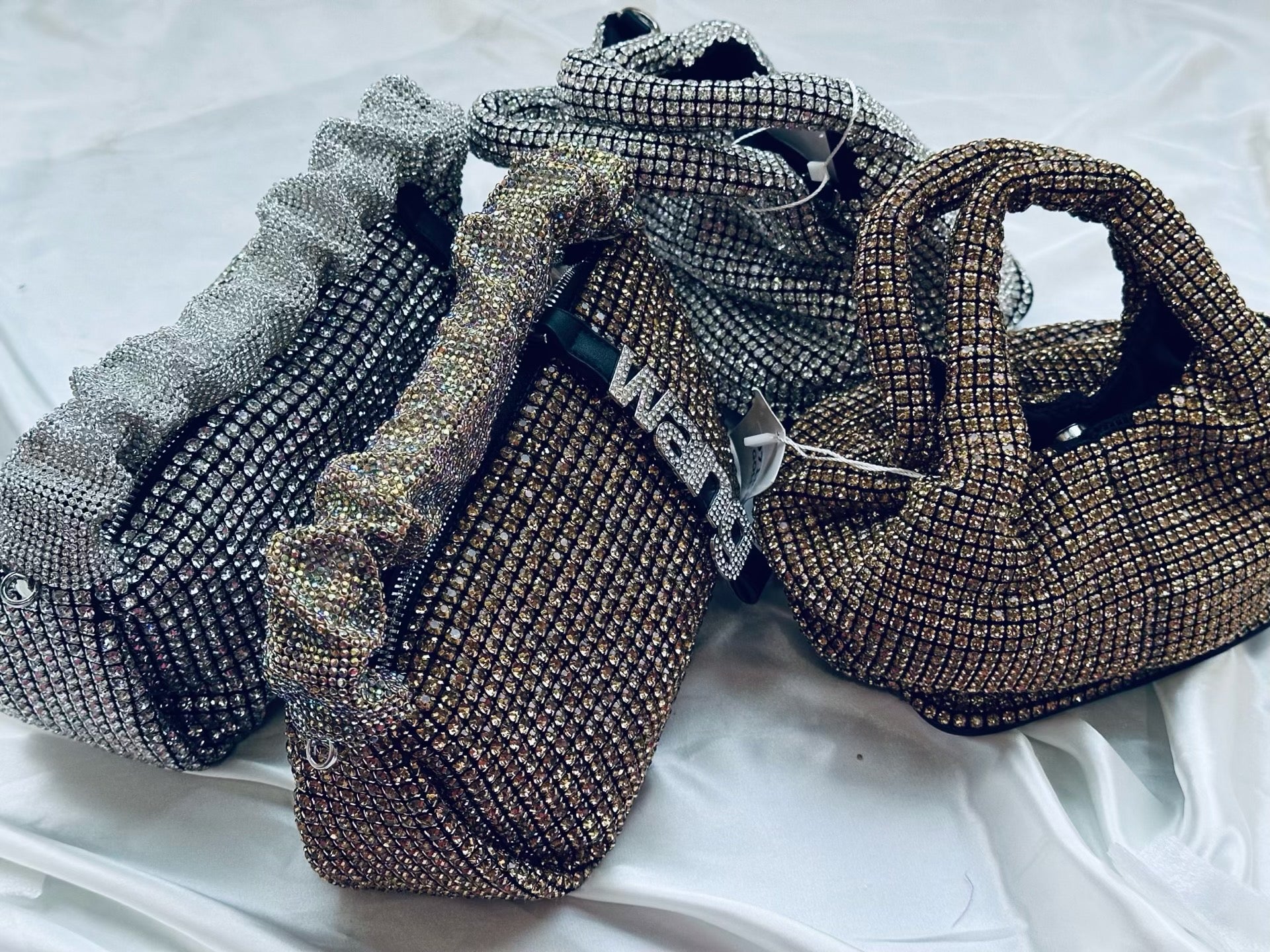 Black bold wang purses premium quality