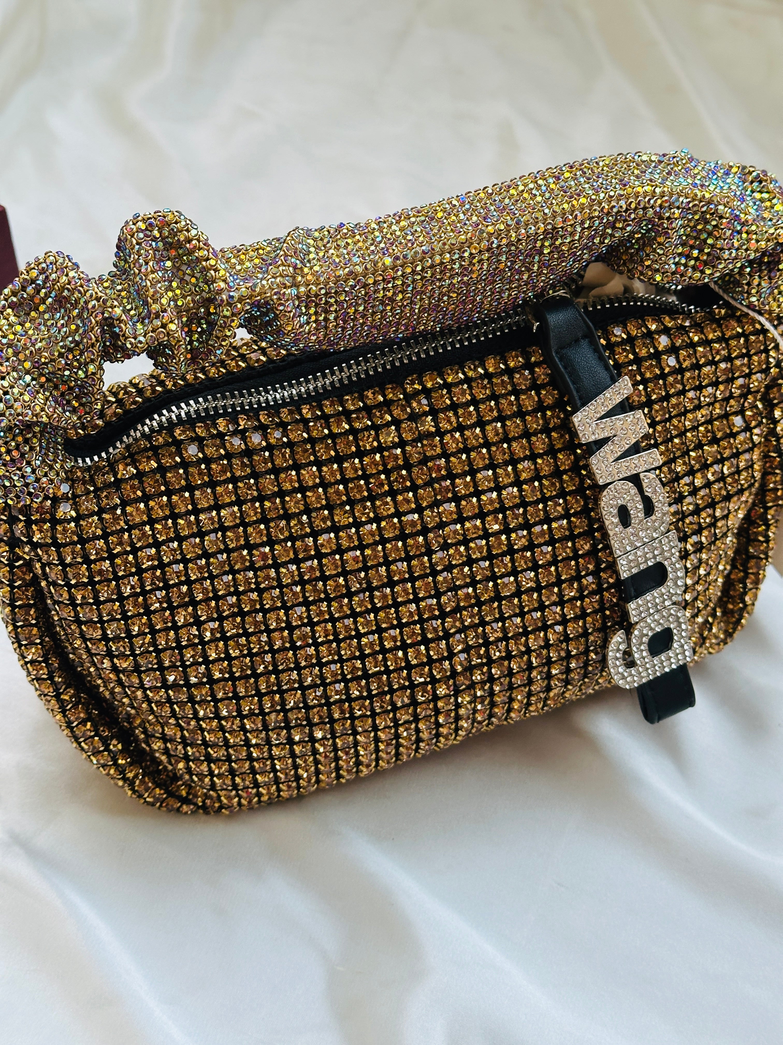 Black bold wang purses premium quality