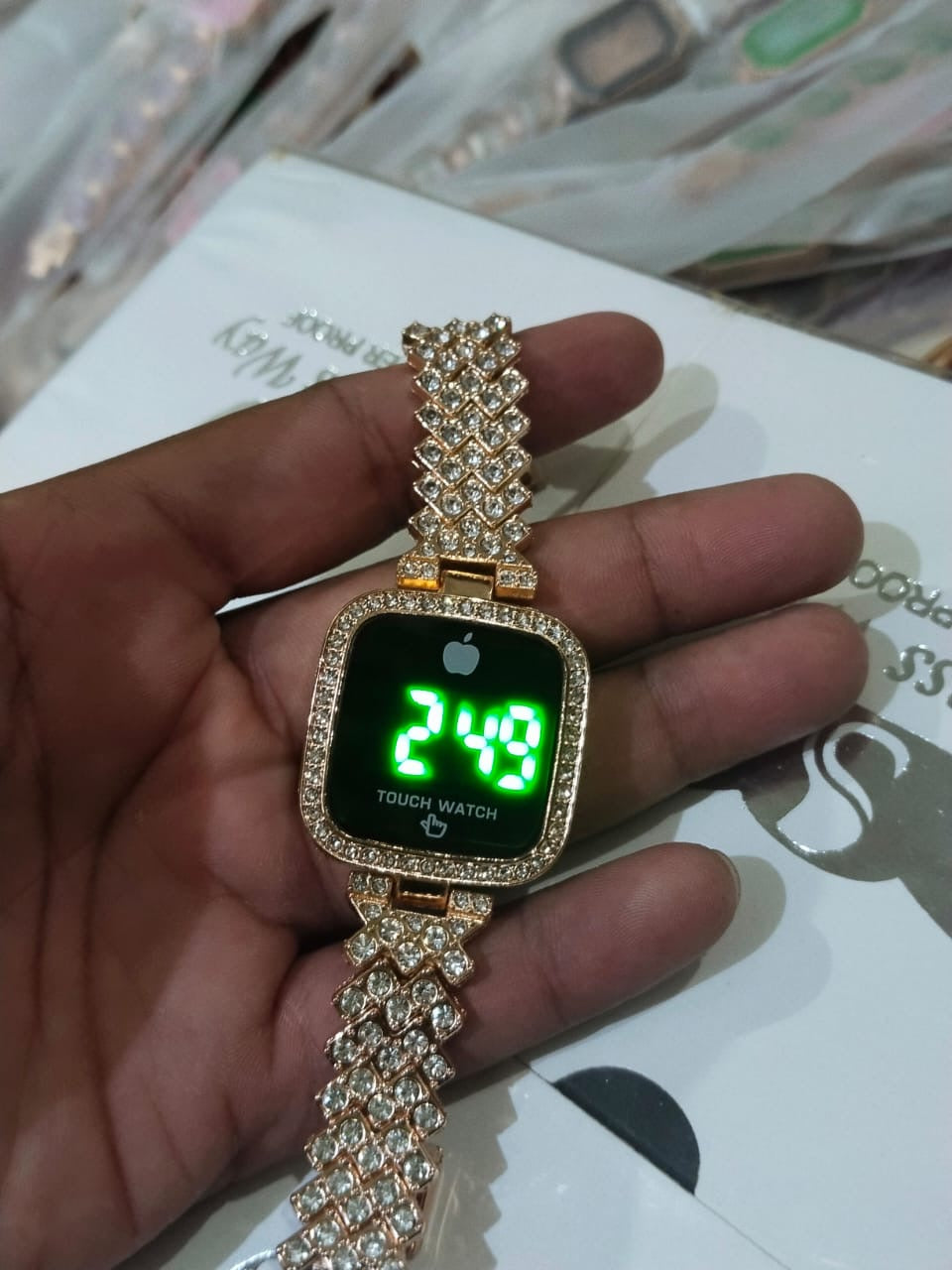 Touch watch water proof