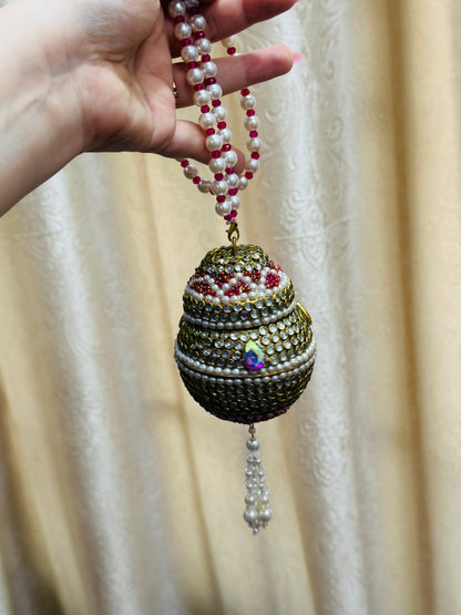 Ruby Pearl Potli