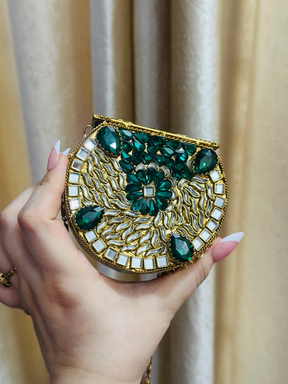 Pearl Blossom Clutch