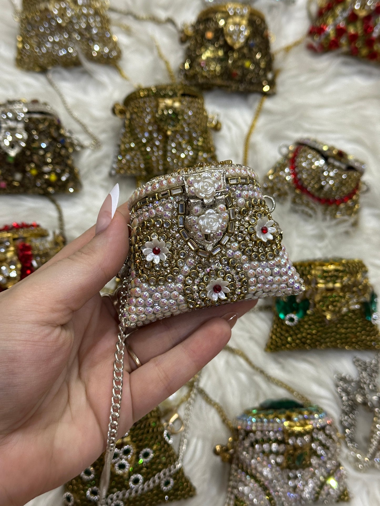 Crimson Crown Clutch