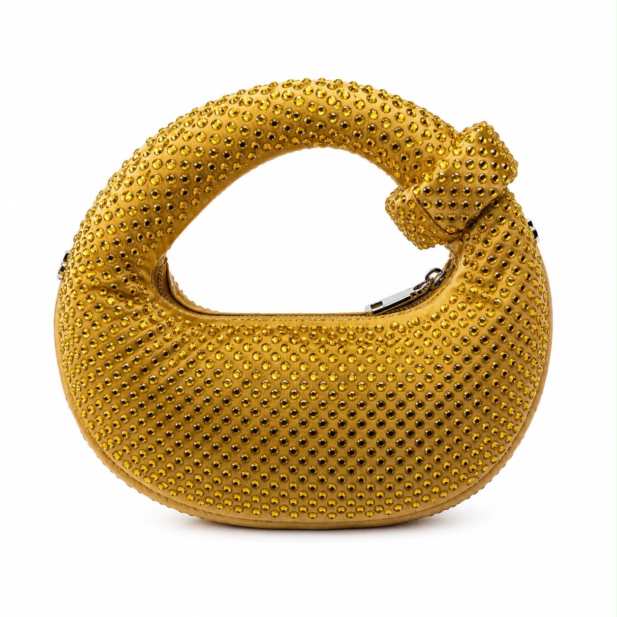 Ruby Knot Crystal Shoulder Bag