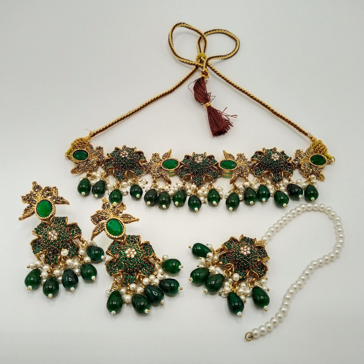 Mop turkish high quality stone choker set