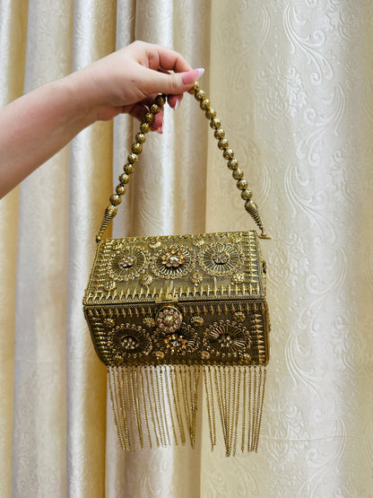 Elara metal Indian clutch