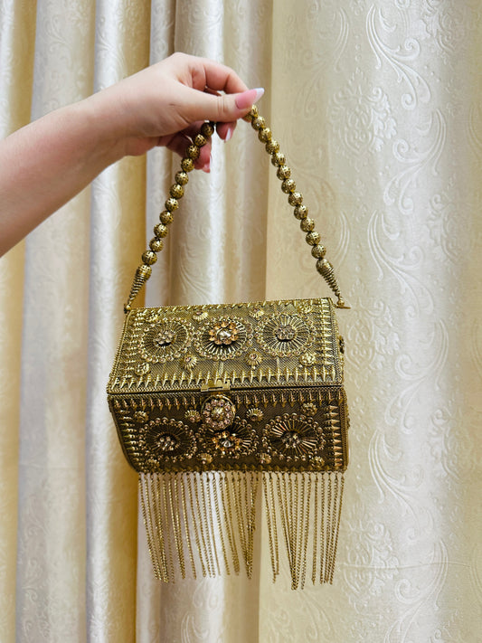 Elara metal Indian clutch