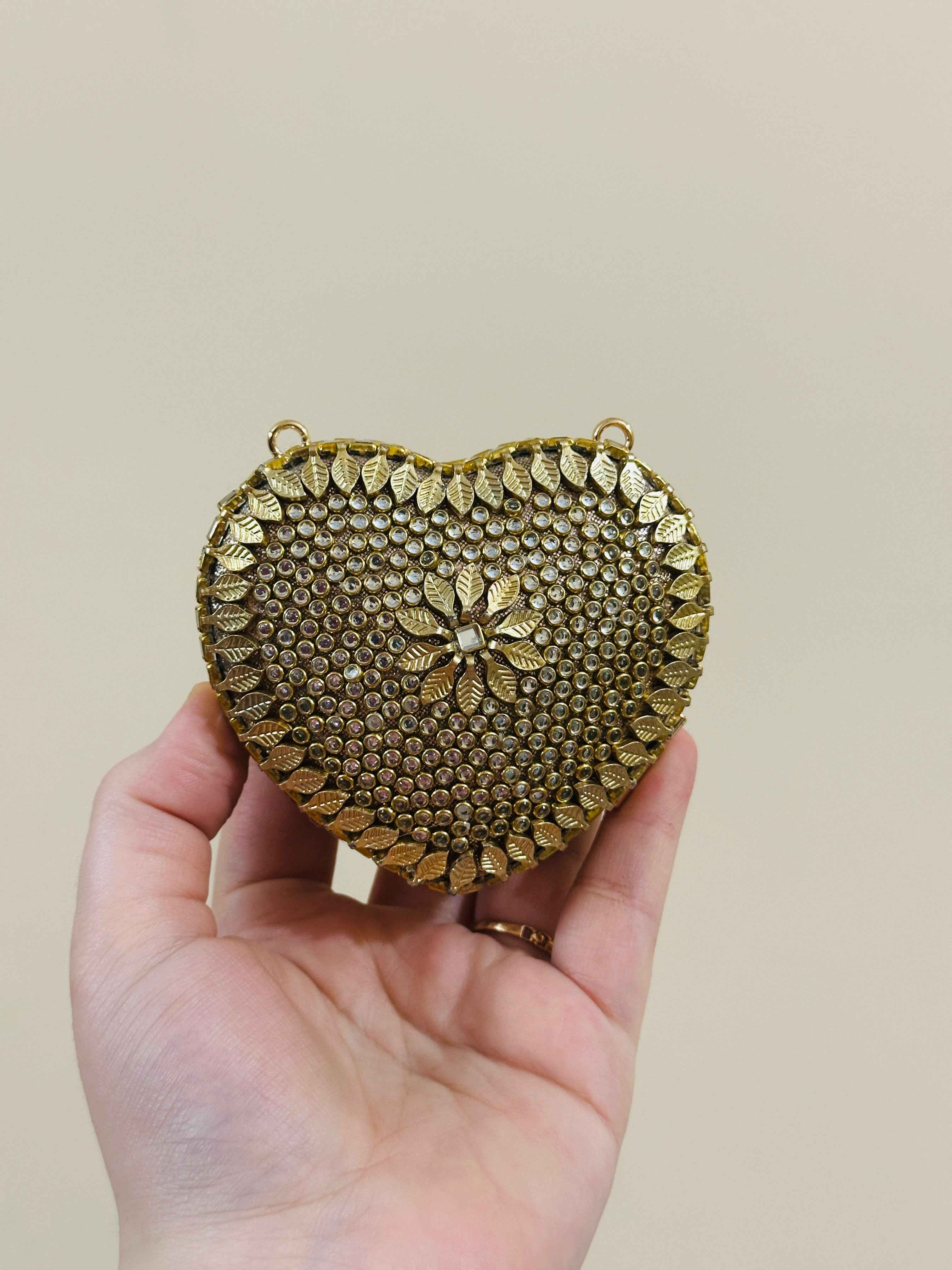 KUNDAN MINI HEART(flower).