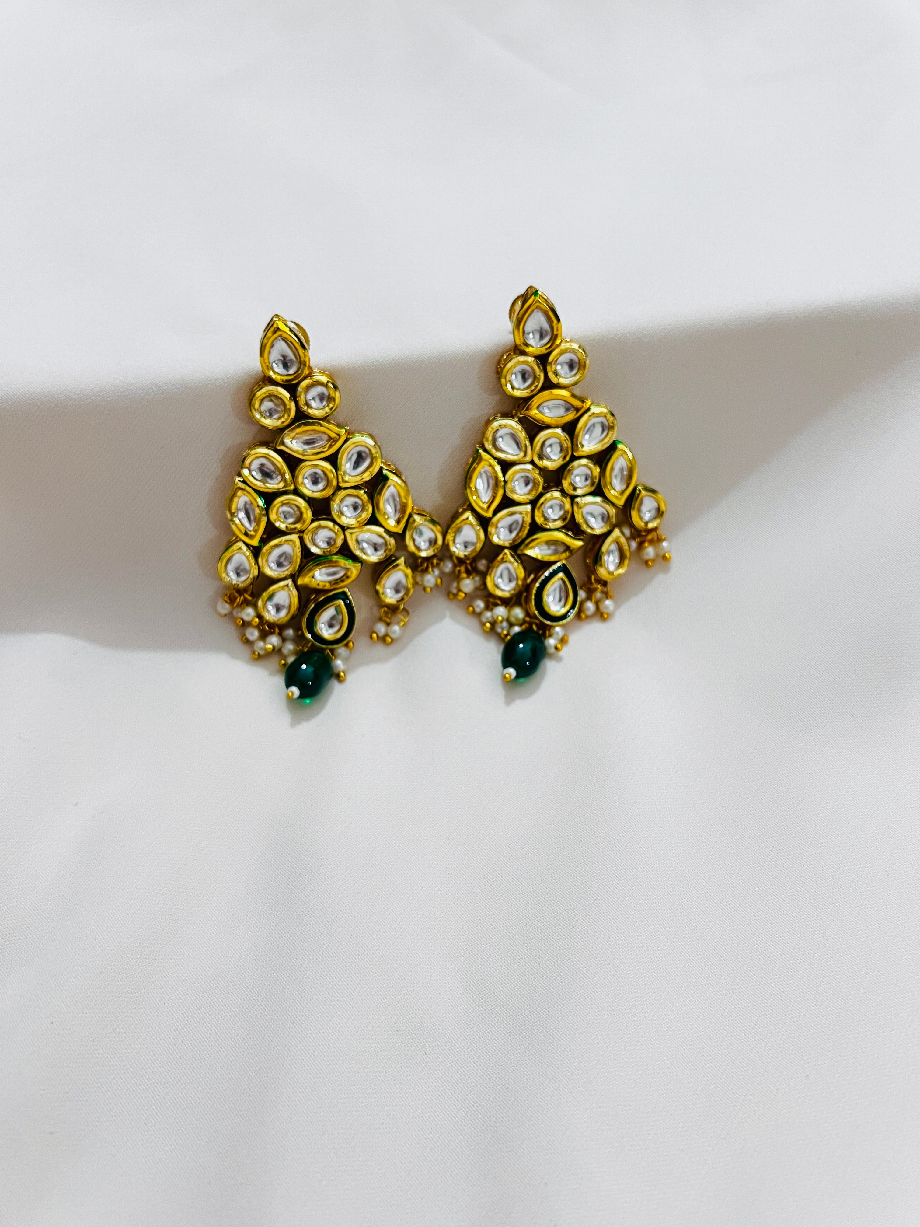 Kundan earrings