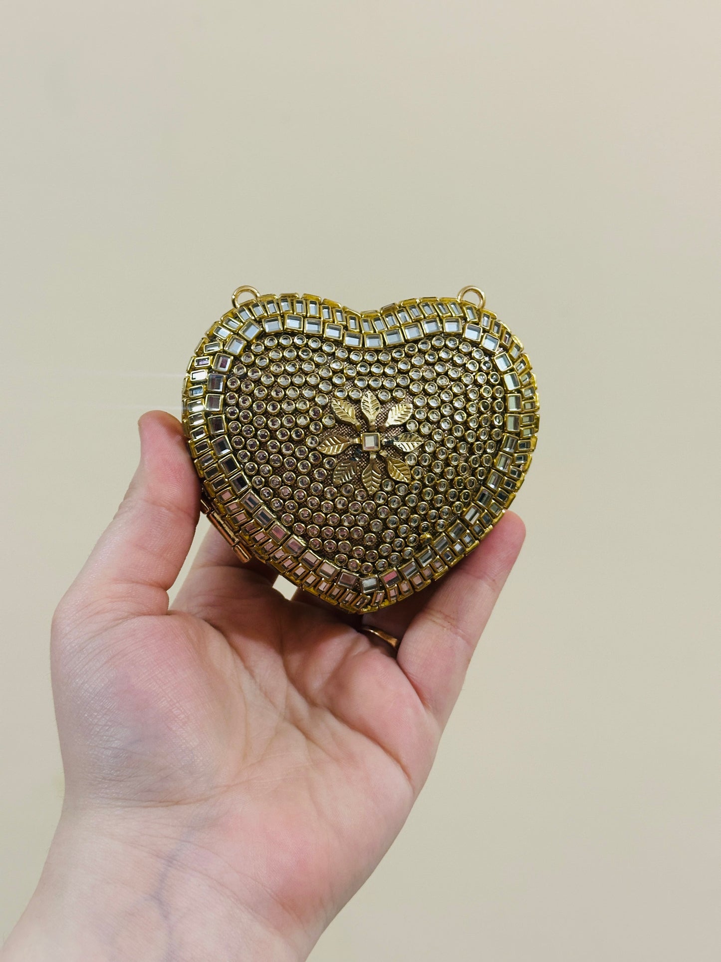 KUNDAN MINI HEART(flower)